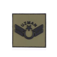 Single Sword Plastik Patch - Peç Uzman Rütbe UZM.KD2 - UZM.KD2