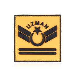 Single Sword Plastik Patch - Peç Uzman Rütbe UZM.ONB - UZM.ONB