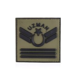 Single Sword Plastik Patch - Peç Uzman Rütbe UZM.KD3 - UZM.KD3