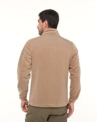 Single Sword Erkek&Kadın Taktik Garni Polar Mont-Hırka-Ceket TP01 BEJ - 2XL