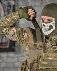 Single Sword Kasık Korumalı Pratik Hücum Yeleği Kod-5 MULTİCAM