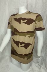 Single Sword Bisiklet Yaka Kısa Kollu Kamuflaj Erkek T-Shirt Ç.KAMUFLAJ - 2XL