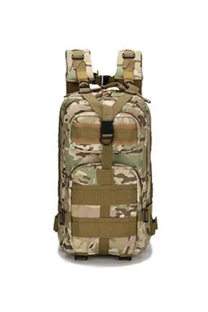 Single Sword 30L Taktik Outdoor Kamp Seyahat Sırt Çantası BEJ