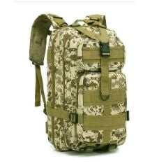 Single Sword 25 L Taktik Outdoor Kamp Seyahat Sırt Çantası PİKSEL