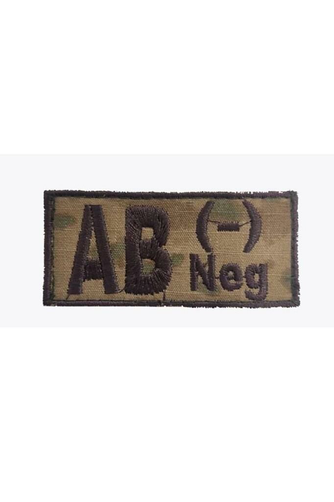 Single Sword Nakış Kan Grubu Patch - Peç JAN - AB RH (-)