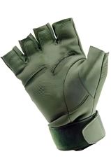 Single Sword Yarım Parmak Taktik Eldiven Bisiklet Motosiklet Outdoor Eldiven BEJ - 2XL