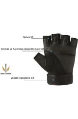 Single Sword Yarım Parmak Taktik Eldiven Bisiklet Motosiklet Outdoor Eldiven BEJ - 2XL