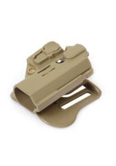 Single Sword ACAR-AL Girsan MC28 SA Polimer Kilitli Silah Kılıfı BEJ