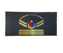 Single Sword ''Uzman Jandarma'' Yazılı Harici Mini Rütbe UZM.ÇVŞ.8
