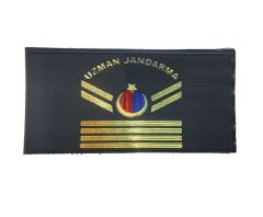Single Sword ''Uzman Jandarma'' Yazılı Harici Mini Rütbe UZM.ÇVŞ.8