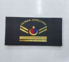 Single Sword ''Uzman Jandarma'' Yazılı Harici Mini Rütbe UZM.ÇVŞ.8