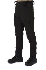 Single Sword Rüzgar Geçirmez Softshell Pantolon SİYAH - XS