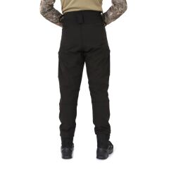 Single Sword Rüzgar Geçirmez Softshell Pantolon SİYAH - XS