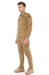 Single Sword Outdoor Unisex Kışlık Gömlek&Pantolon Alt Üst Takım ÖZH - 3XL