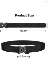Single Sword Kobra Kemer 125 Cm X 3.8 Cm - Taktik Outdoor ve Koruma Pantolon Kemeri HAKİ