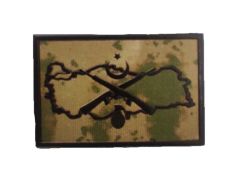 Single Sword Jandarma Eğitim Plastik Bröve KITA HİZM SÖZ UZM **