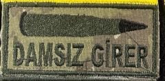 Nakış Patch Damsız Girer TSK