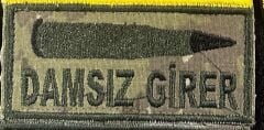 Nakış Patch Damsız Girer TSK