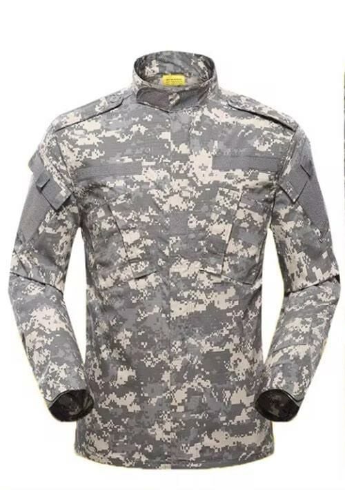 Mil-Tec Amerikan Kamuflaj Gömlek Dijital Desen XS Beden XS