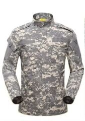 Mil-Tec Amerikan Kamuflaj Gömlek Dijital Desen XS Beden XS
