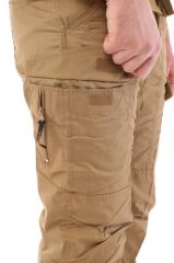 Single Sword Outdoor Unisex Kışlık Gömlek&Pantolon Alt Üst Takım 4XL - BEJ