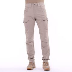 Single Sword Likralı Outdoor Erkek&Kadın Taktik Pantolon BEJ - 40