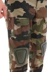 Single Sword Dizlikli Kamuflaj Tactical Erkek Pantolon - Outdoor Taktik Pantolon USA - 3XL