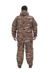 Single Sword Su&Rüzgar Geçirmez Softshell Kışlık Erkek Mont (Kapüşonu Çıkabilen) MULTİCAM - 2XL