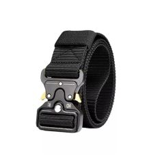 Single Sword Kobra Kemer 125 Cm X 3.8 Cm - Taktik Outdoor ve Koruma Pantolon Kemeri SİYAH