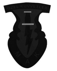 Single Sword 3d Plastik Mak Özel Kuvvetler Arması Patch HAKİ