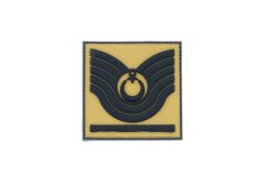 Single Sword Plastik Patch (Peç) Astsubay Rütbe ASB.KÜÇVŞ - ASB.KÜÇVŞ