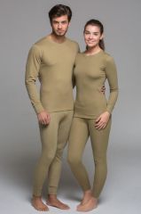 Thermoform HZT1001 Unisex Heavy İçlik +5 Derece, -20 Derece KUM - 2XL