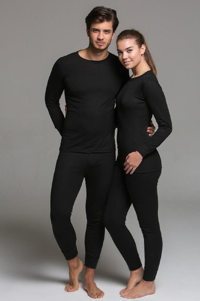 Thermoform HZT4008 Active Termal Yetişkin İçlik Seti -10 Derece SİYAH - 2XL