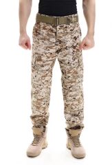 Kamuflaj Taktik Çöl Rengi Pantolon (İthal) Çöl Dijital -Çöl Kamuflaj-Taktik Çok Cepli Ç.DİJİTAL