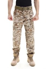 Kamuflaj Taktik Çöl Rengi Pantolon (İthal) Çöl Dijital -Çöl Kamuflaj-Taktik Çok Cepli Ç.DİJİTAL