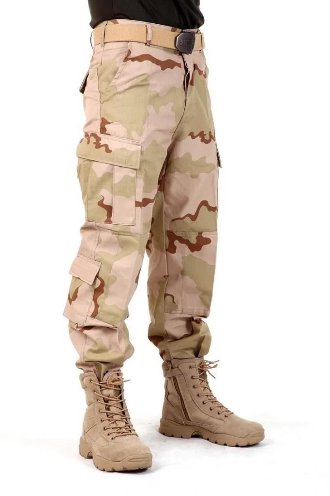 Kamuflaj Taktik Çöl Rengi Pantolon (İthal) Çöl Dijital -Çöl Kamuflaj-Taktik Çok Cepli 2XL - Ç.KAMUFLAJ