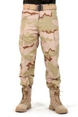 Kamuflaj Taktik Çöl Rengi Pantolon (İthal) Çöl Dijital -Çöl Kamuflaj-Taktik Çok Cepli 2XL - Ç.KAMUFLAJ