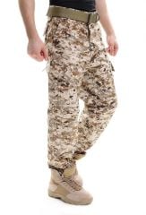 Kamuflaj Taktik Çöl Rengi Pantolon (İthal) Çöl Dijital -Çöl Kamuflaj-Taktik Çok Cepli Ç.DİJİTAL