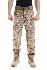 Kamuflaj Taktik Çöl Rengi Pantolon (İthal) Çöl Dijital -Çöl Kamuflaj-Taktik Çok Cepli Ç.DİJİTAL