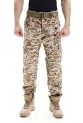 Kamuflaj Taktik Çöl Rengi Pantolon (İthal) Çöl Dijital -Çöl Kamuflaj-Taktik Çok Cepli Ç.DİJİTAL