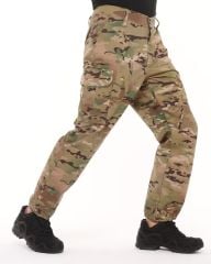 Single Sword Tactical Kamuflaj Pantolon-Kamuflaj Multicam Taktik Koruma Pantolonu 3XL - MULTİCAM
