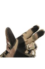 Single Sword Softshell Soğuk, Rüzgar ve Su Geçirmez Dokunmatik Eldiven, Motosiklet ve Taktik Eldiven SİYAH - XL