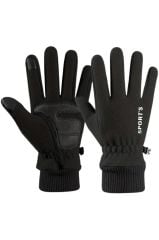 Single Sword Dokunmatik Polar Eldiven SİYAH