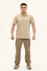 Single Sword Tactical K sa Kollu Polo Yaka T Shirt