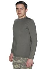 Single Sword Uzun Kol Microfiber T-Shirt - Tişört SİYAH - XL