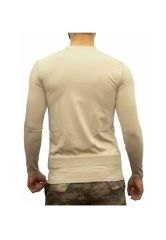 Single Sword Uzun Kol Microfiber T-Shirt - Tişört SİYAH - XL