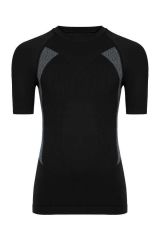 HZT14024 Thermoform Extreme Erkek Seamless Termal Tişört SİYAH - L-XL