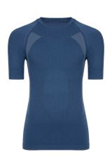 HZT14024 Thermoform Extreme Erkek Seamless Termal Tişört LACİVERT - M-L