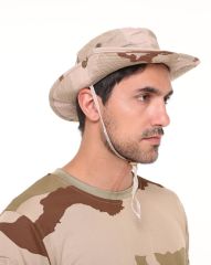 Single Sword Jungle Kep - Şapka - Katlanabilir Safari Fötr Şapkası Ç.KMF
