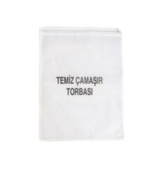 Single Sword Fermuarlı Bedelli & Acemi Asker Temiz Çamaşır Torbası, Beyaz